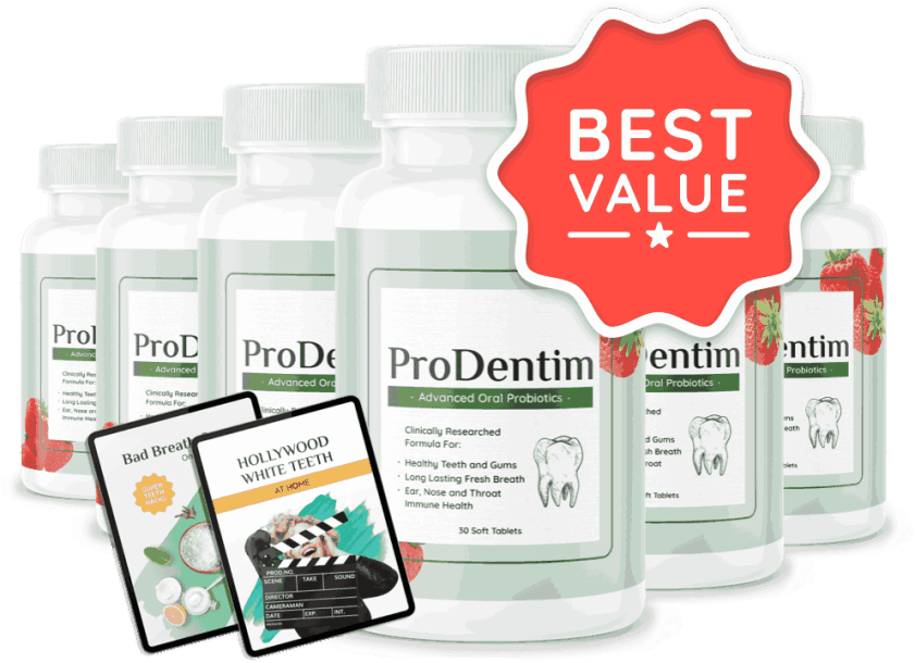ProDentim order page and discounted pricing