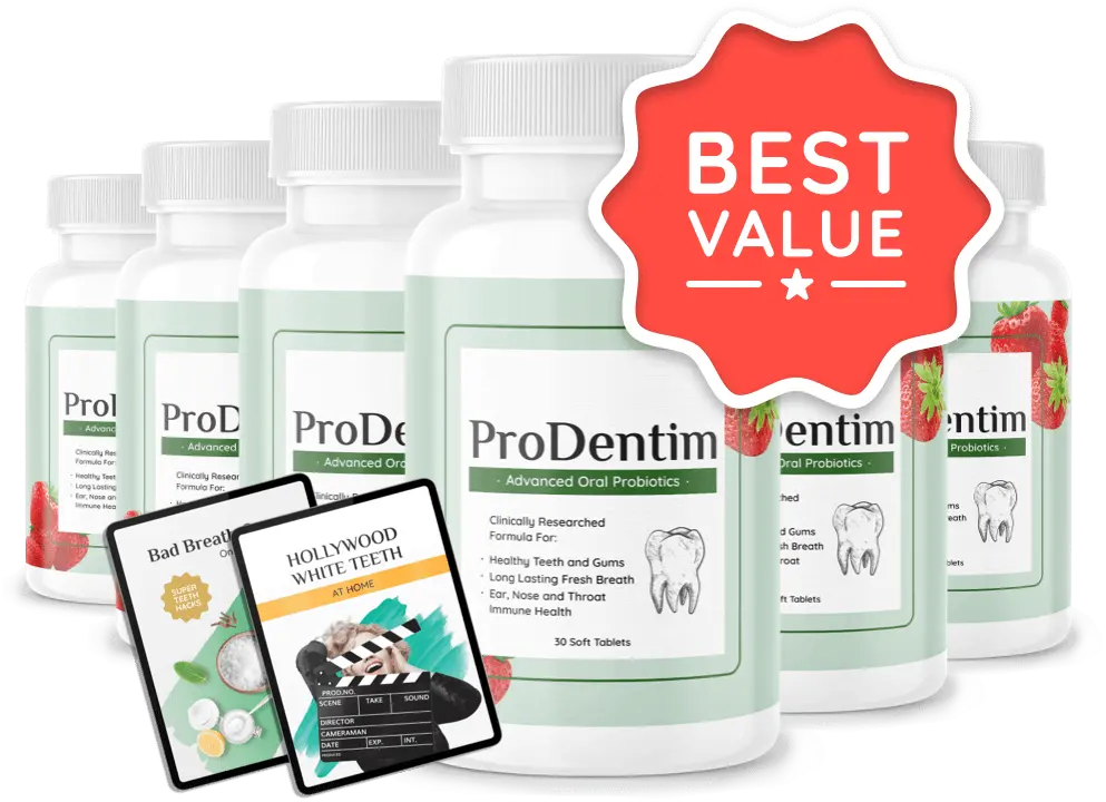 Prodentim probiotic supplement for gums and teeth health